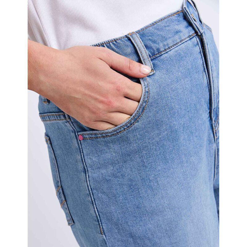 ELM Birdie Long Denim Short image number 2